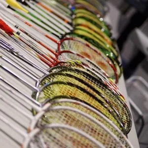Badminton stringing