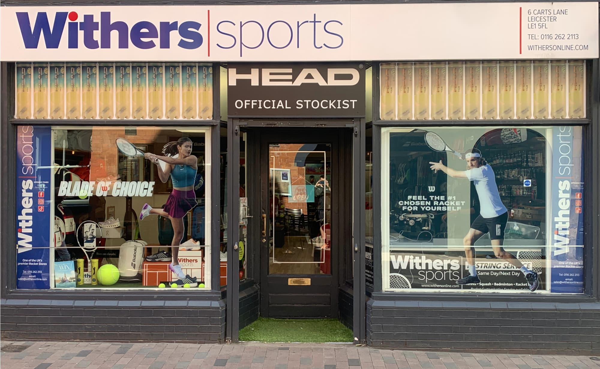 Withers Sports Ltd - Carts Lane, Leicester shop front